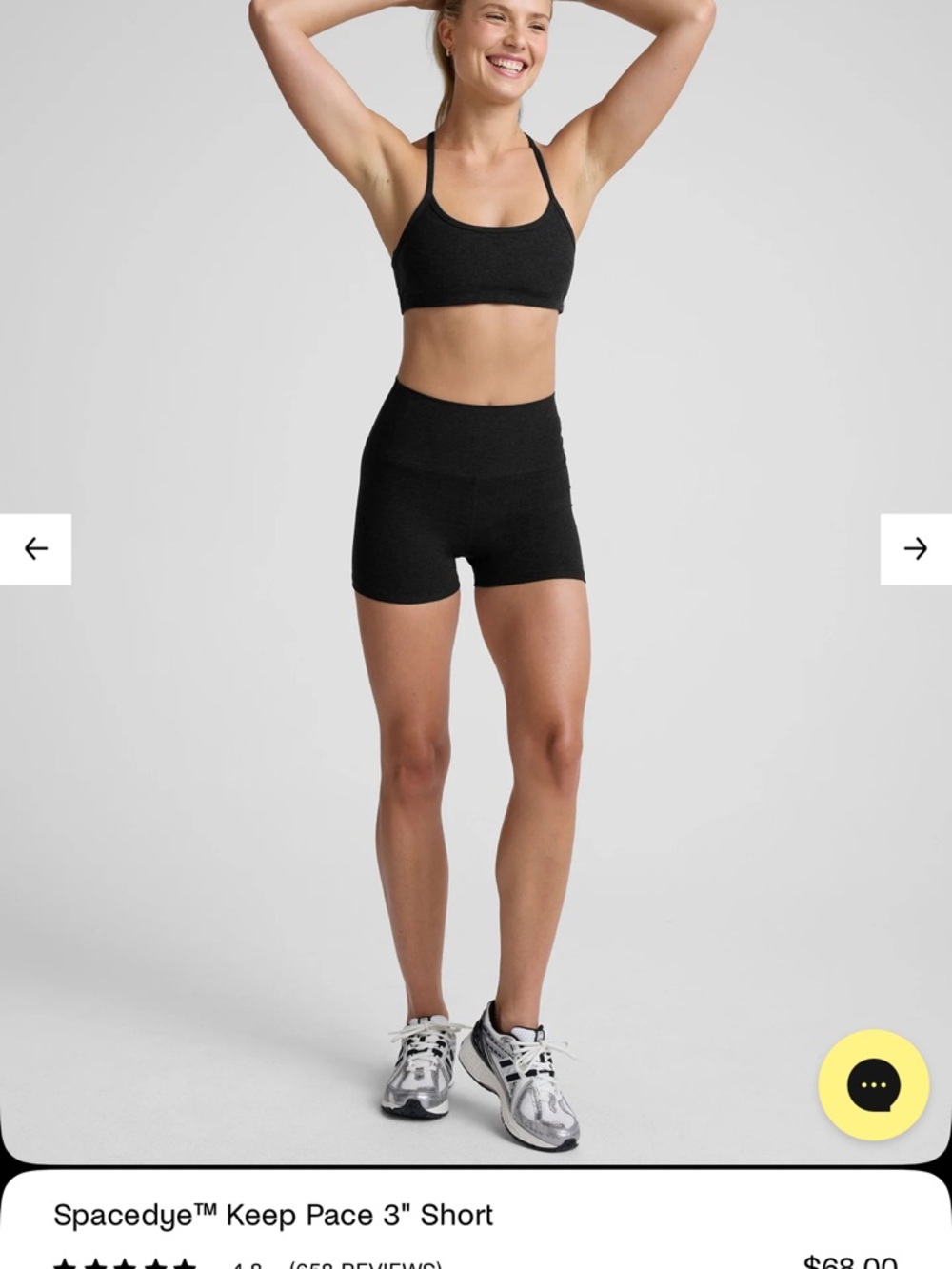 beyond yoga S spacedye keep pace 3 shorts . NEW , no sales tags